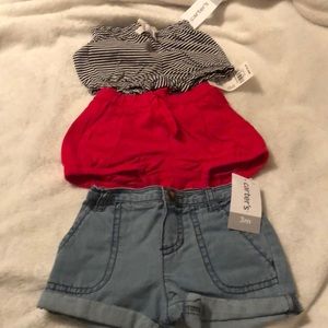 Infant girl shorts